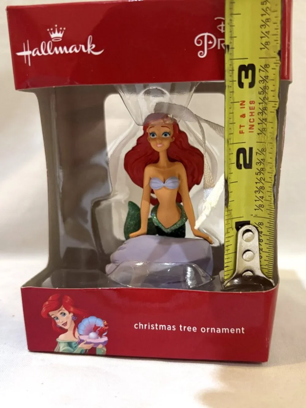 Hallmark Disney Princess Littel Mermaid Christmas Ornament New in Box